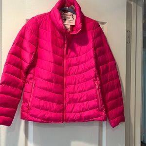 NWT Pink Gap Puffer Jacket